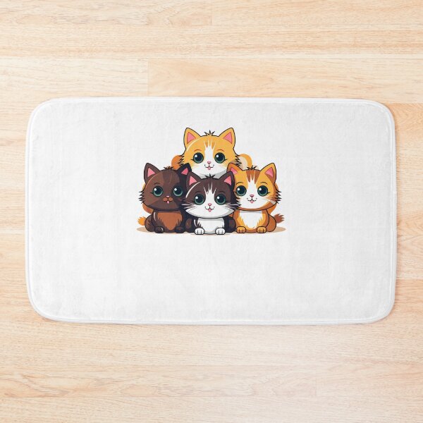 Artikelvorschau, cats siblings entworfen und verkauft von DailyQuestPrint.