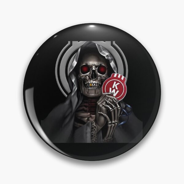 Item preview, Kenworth Truck Grim Reaper Badass Diesel Semi Trucker designed and sold by vincenttamelas.