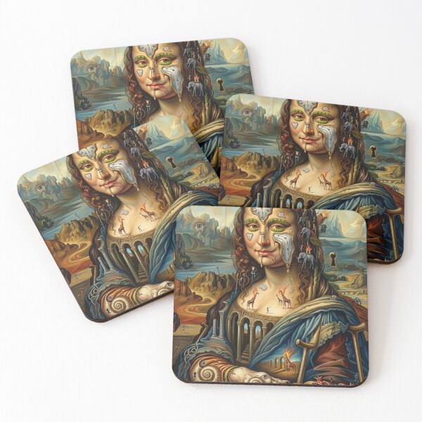 Item preview, mona lisa dali designed and sold by Plumcharmeurs.
