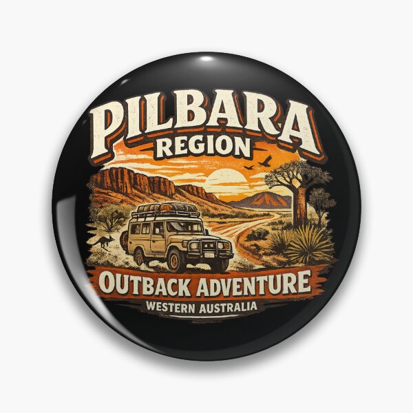 Item preview, Pilbara Outback Adventure Western Australia Remote Summer Vacation designed and sold by Yellowriversss.