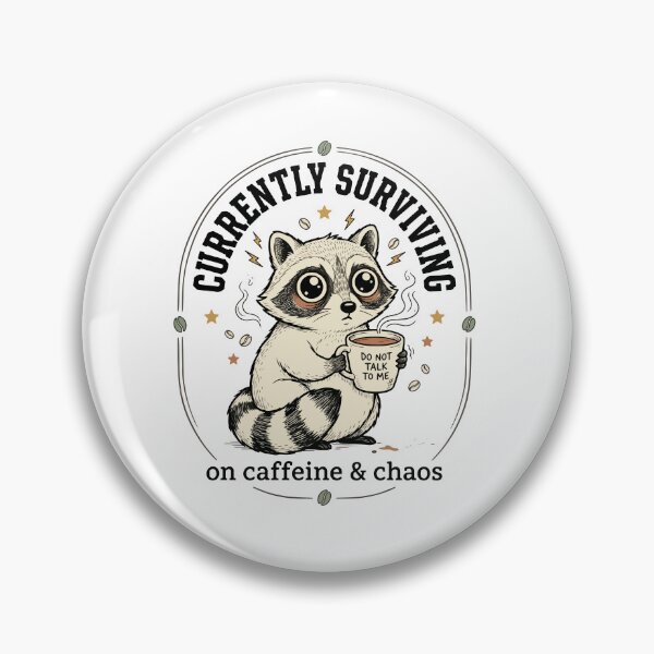 Item preview, Do Not Talk to Me Before Coffee Raccoon designed and sold by MotivaChic.
