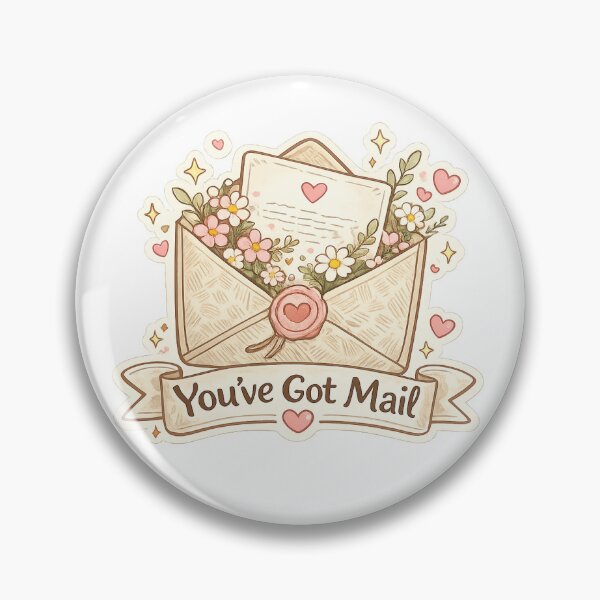 Item preview, You've Got Mail Cute Envelope Sticker | Cottagecore Love Letter Aesthetic designed and sold by graphixlab09.