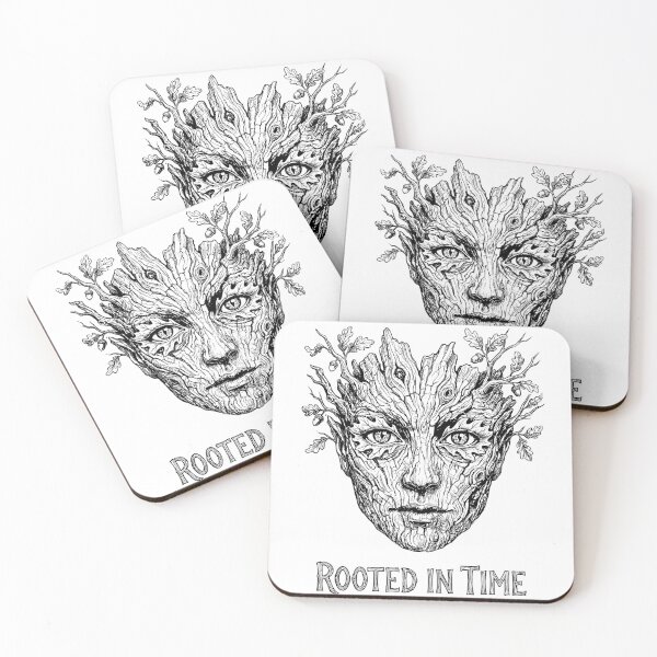 Item preview, Elder Oak Spirit Face - Dryad Creature designed and sold by bapupa.