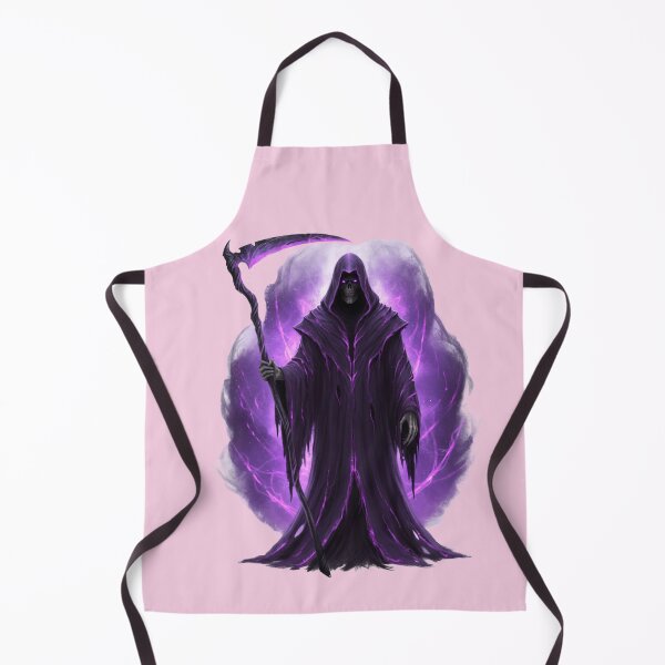 Item preview, Grim Reaper Neon Dark Art - Gothic Purple Death designed and sold by Exquisite Design Studio „Paculówka”.