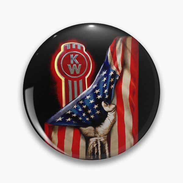 Item preview, Patriotic Kenworth Trucker American Flag Pride designed and sold by vincenttamelas.