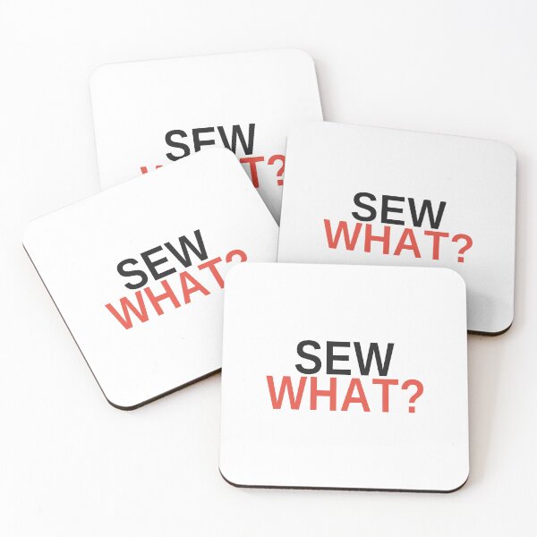 Item preview, Sew What Funny Sewing Quilting Tee designed and sold by 7Four1 Designs.
