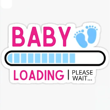 Artwork thumbnail, Baby Loading Sticker by Gadgetstorex