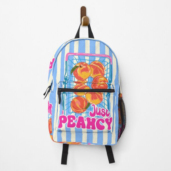 Item preview, Just Peachy Retro Peach Cart Summer Illustration designed and sold by MaiZephyr.