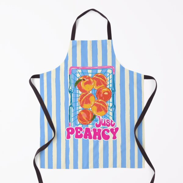 Item preview, Just Peachy Retro Peach Cart Summer Illustration designed and sold by MaiZephyr.