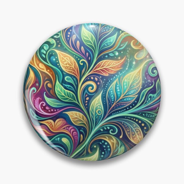 Item preview, Shimmering fantasy world of leaves designed and sold by Sigtrix.