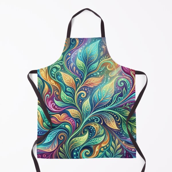 Item preview, Shimmering fantasy world of leaves designed and sold by Sigtrix.