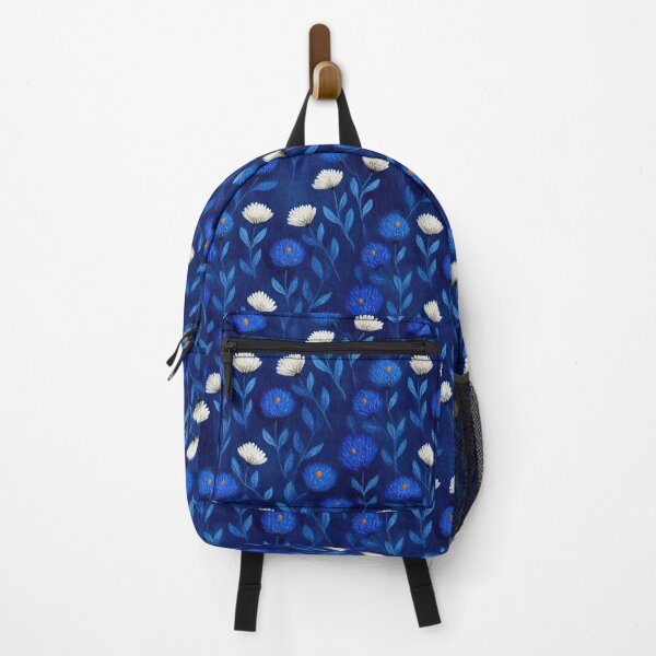 Item preview, Scattered Blue And White Wildflower Floral Pattern designed and sold by igraphixart.