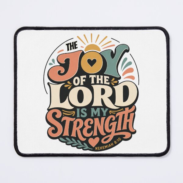 Item preview, The Joy of the Lord is my Strength designed and sold by TheLampClothing.