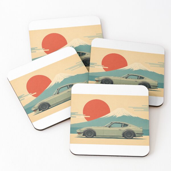Item preview, classic japanese car minimalist fairlady designed and sold by Traceursniper.