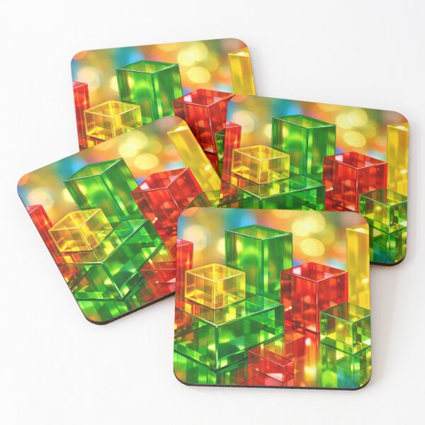 Item preview, Transparent color geometry shines designed and sold by Sigtrix.