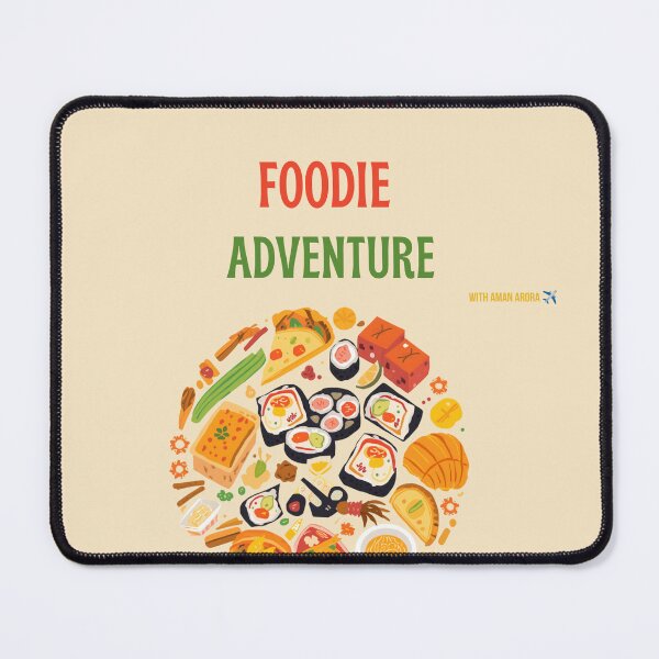 Item preview, • Travel Foodie Adventure ✈️? designed and sold by TanmayCreates01.