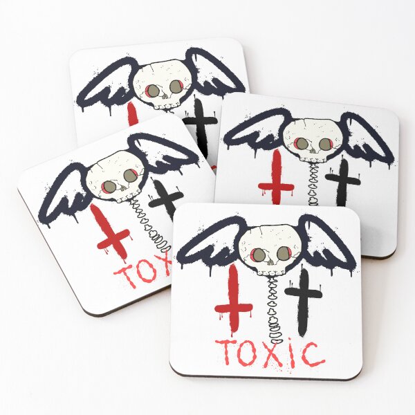 Item preview, Toxic Bat Skull Gothic Punk Horror designed and sold by BasseAlexDes.