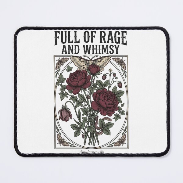 Item preview, Full of Rage and Whimsy Simultaneously Floral designed and sold by MotivaChic.
