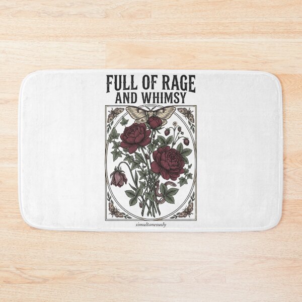 Item preview, Full of Rage and Whimsy Simultaneously Floral designed and sold by MotivaChic.