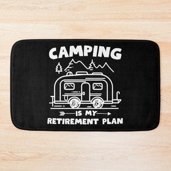 Artikelvorschau, Camping ist mein Ruhestandsplan – Lustige Ruhestandsgeschenke entworfen und verkauft von thebest-2studio.