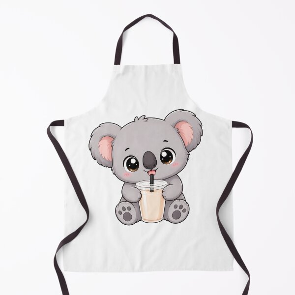 Item preview, Cute Koala Bear Drinking Bubble Boba Tea designed and sold by Seculinator.