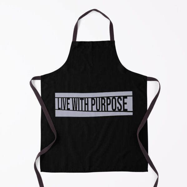 Item preview, Live With Purpose Bold Motivational Mindset Quote designed and sold by shirt-o-mat.