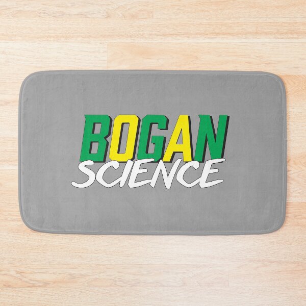 Artikelvorschau, Grünes und goldenes Bogan Science T-Shirt entworfen und verkauft von Piss Take .