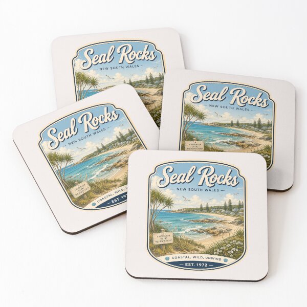 Item preview, Seal Rocks NSW Australia  designed and sold by PamLeeDesign.