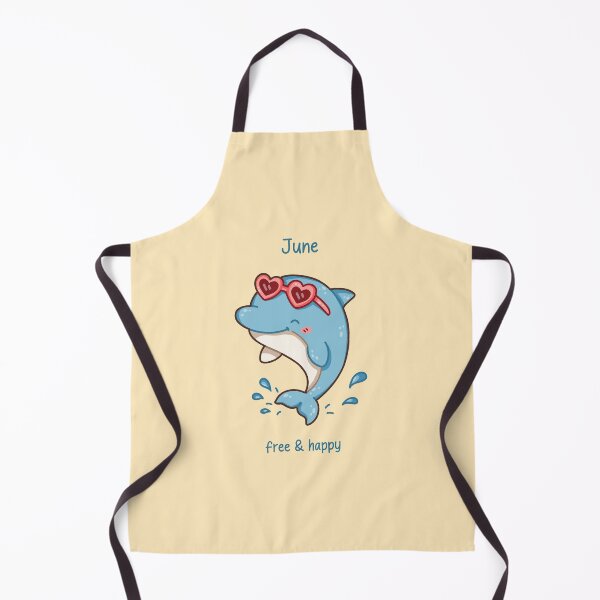 Item preview, June Dolphin – Free & Happy designed and sold by TheRightNotes.