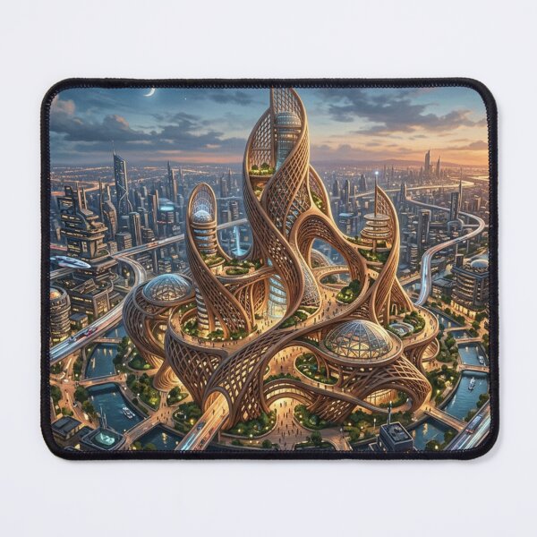 Item preview, Futuristic city vision awakens designed and sold by Sigtrix.