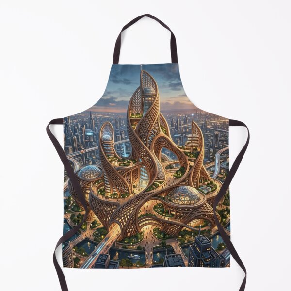 Item preview, Futuristic city vision awakens designed and sold by Sigtrix.
