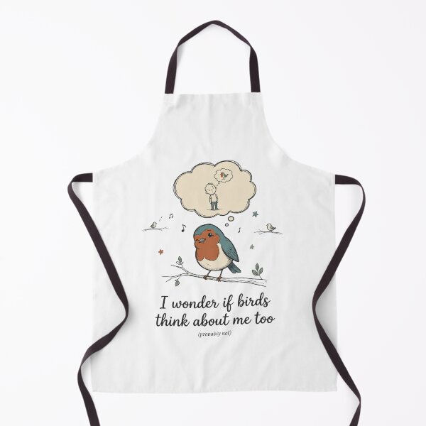 Item preview, I Wonder If Birds Think About Me designed and sold by MotivaChic.