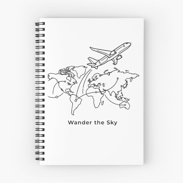 Item preview, Viajes en avión por el cielo designed and sold by Ar0undTheW0rld.