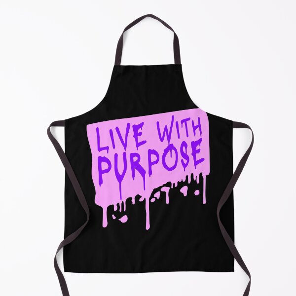 Item preview, Live With Purpose Bold Motivational Mindset Quote designed and sold by shirt-o-mat.