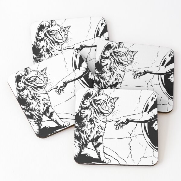 Item preview, Creation of Cat: Funny Parody designed and sold by FaizArtShop.