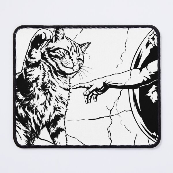 Item preview, Creation of Cat: Funny Parody designed and sold by FaizArtShop.