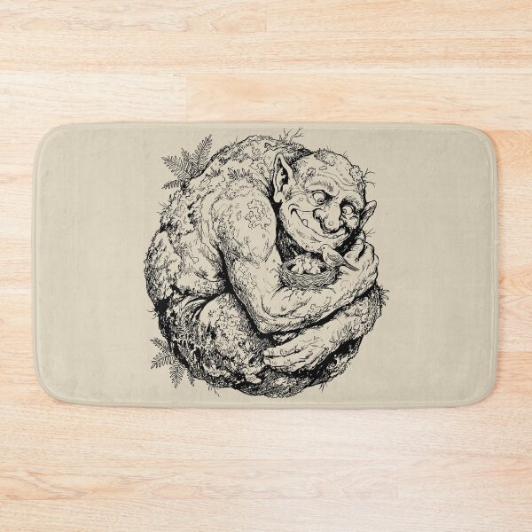 Item preview, Gentle Boulder Guardian Avian Sanctuary - Forest Troll designed and sold by bapupa.