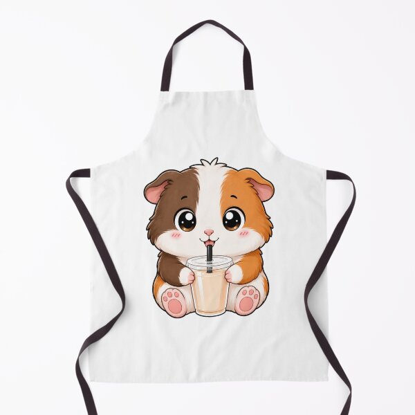 Item preview, Cute Guinea Pig Drinking Bubble Boba Tea designed and sold by Seculinator.