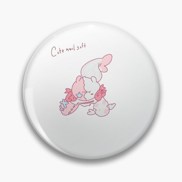 Item preview, Cute And Soft Fluffy Pastel Plushie designed and sold by PeaceTypo.