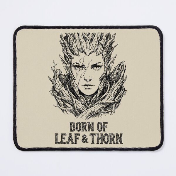 Item preview, Bark-Armored Sentinel Portrait - Woodland Elf designed and sold by bapupa.