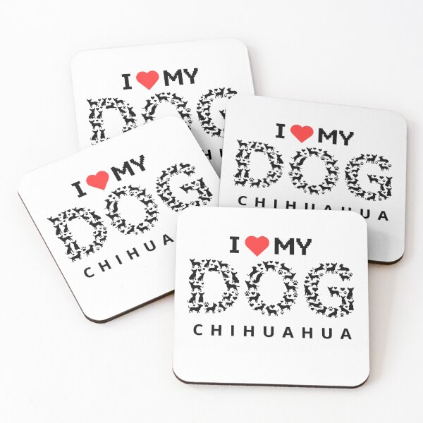 Item preview, Tshirt I love my chihuahua dog mom heart designed and sold by Nova.Line Creative Studio.