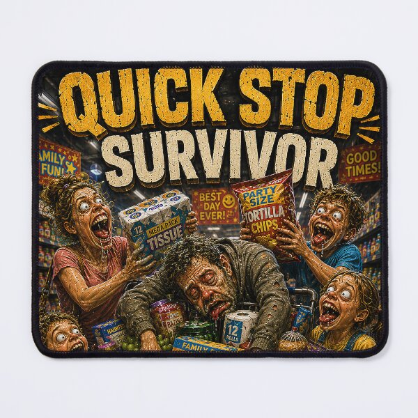 Item preview, SuperDad - Quick Stop Survivor designed and sold by MetusArt.