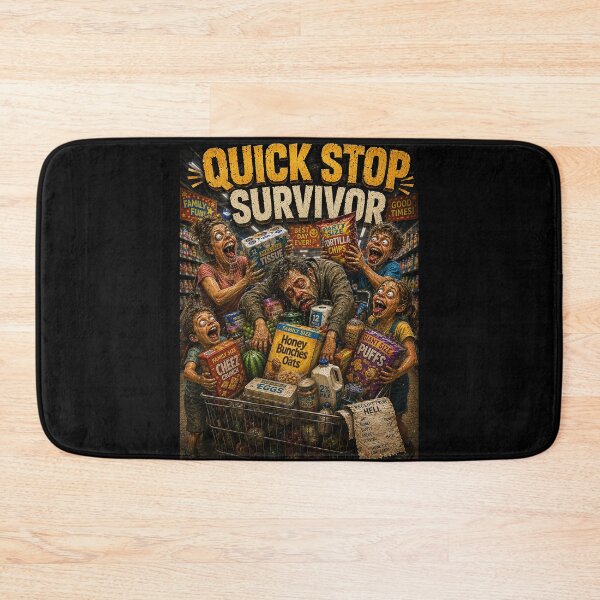 Item preview, SuperDad - Quick Stop Survivor designed and sold by MetusArt.
