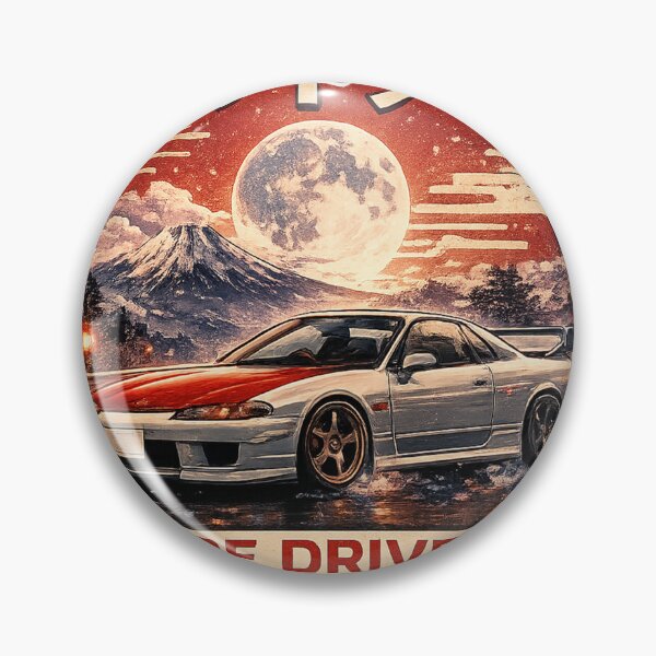 Item preview, classic japanese car silvia touge designed and sold by Traceursniper.