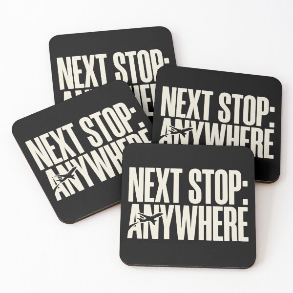 Item preview, Next Stop Anywhere Airplane Travel designed and sold by Ar0undTheW0rld.
