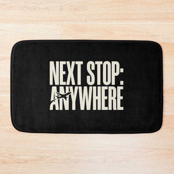 Item preview, Next Stop Anywhere Airplane Travel designed and sold by Ar0undTheW0rld.