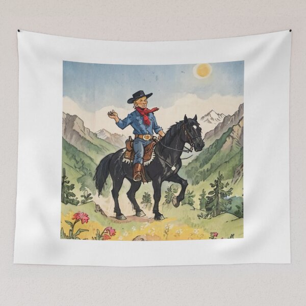Artikelvorschau, Cowboy entworfen und verkauft von ZeusGallery.