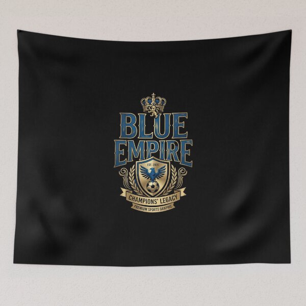 Item preview, Blue Empire France Football Team  designed and sold by Tharaazu.