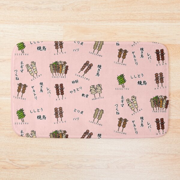 Item preview, Cute YAKITORI pattern designed and sold by kanaehonkawa.