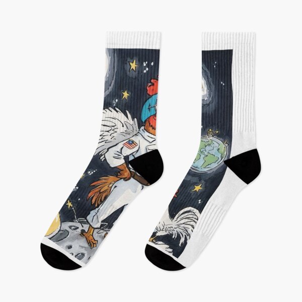Item preview, Astronaut rooster designed and sold by ZeusGallery.